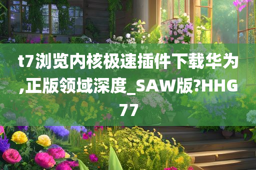 t7浏览内核极速插件下载华为,正版领域深度_SAW版?HHG77