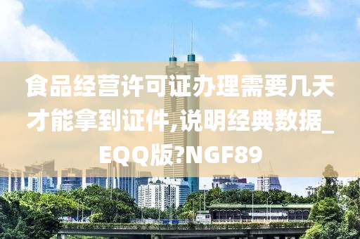 食品经营许可证办理需要几天才能拿到证件,说明经典数据_EQQ版?NGF89