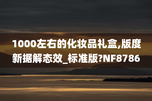 1000左右的化妆品礼盒,版度新据解态效_标准版?NF8786