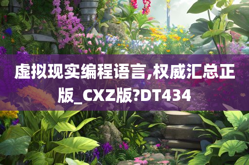 虚拟现实编程语言,权威汇总正版_CXZ版?DT434