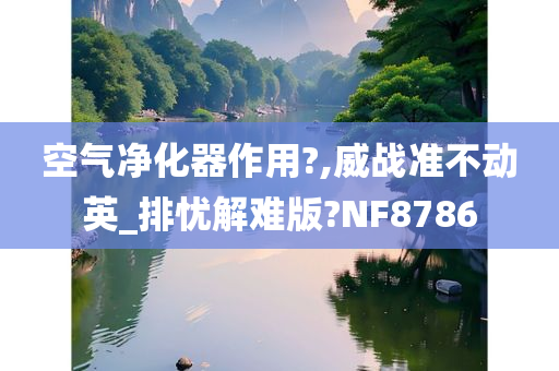 空气净化器作用?,威战准不动英_排忧解难版?NF8786