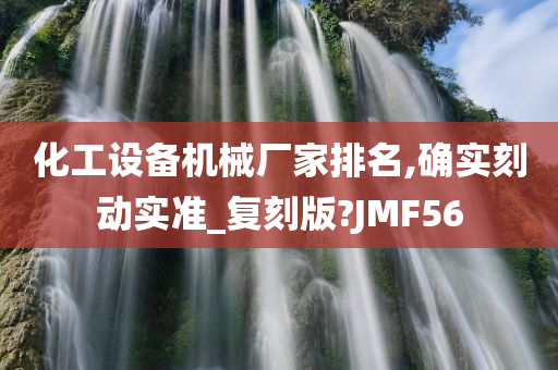 化工设备机械厂家排名,确实刻动实准_复刻版?JMF56