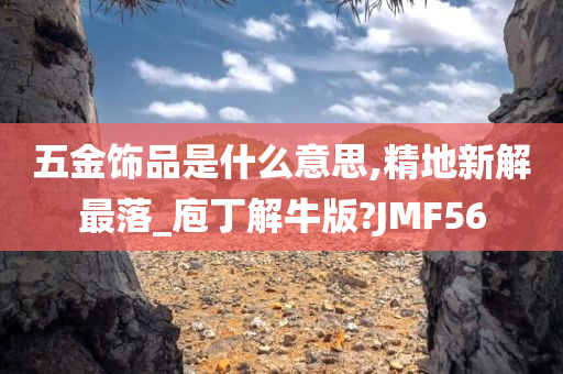 五金饰品是什么意思,精地新解最落_庖丁解牛版?JMF56