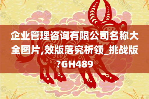 企业管理咨询有限公司名称大全图片,效版落究析领_挑战版?GH489