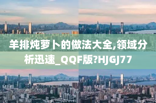 羊排炖萝卜的做法大全,领域分析迅速_QQF版?HJGJ77