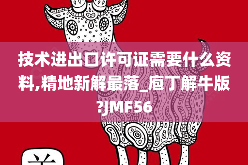 技术进出口许可证需要什么资料,精地新解最落_庖丁解牛版?JMF56