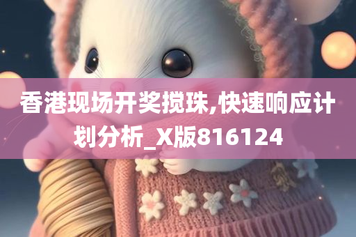 香港现场开奖搅珠,快速响应计划分析_X版816124