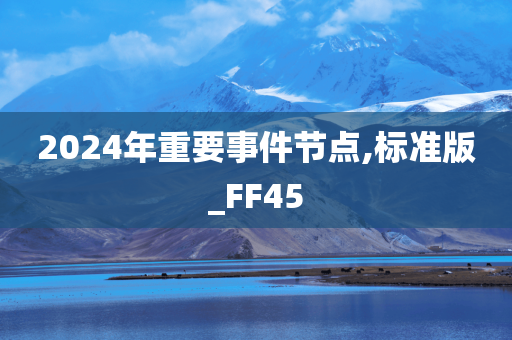 2024年重要事件节点,标准版_FF45