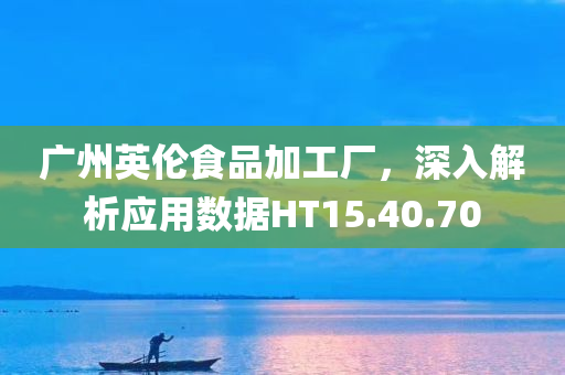 广州英伦食品加工厂，深入解析应用数据HT15.40.70