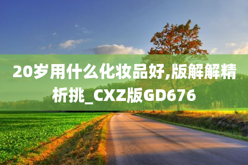 20岁用什么化妆品好,版解解精析挑_CXZ版GD676