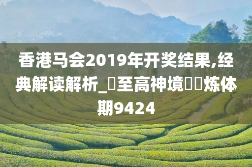 香港马会2019年开奖结果,经典解读解析_‌至高神境‌‌炼体期9424