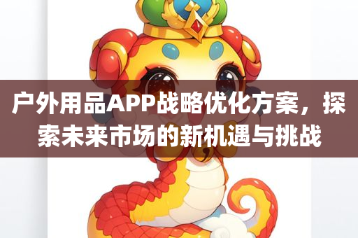 户外用品APP战略优化方案，探索未来市场的新机遇与挑战