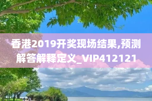 香港2019开奖现场结果,预测解答解释定义_VIP412121