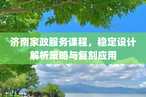 济南家政服务课程，稳定设计解析策略与复刻应用